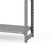 Стеллаж металлический ТСУ Универсал, 3000x1060x800 мм. Полки: метал. перф. 6 шт.