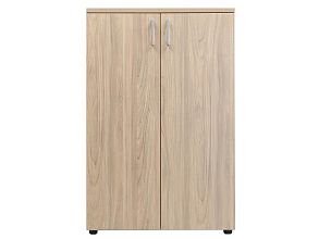 Шкаф NW 1280 закрытый вяз натуральный / бежевый